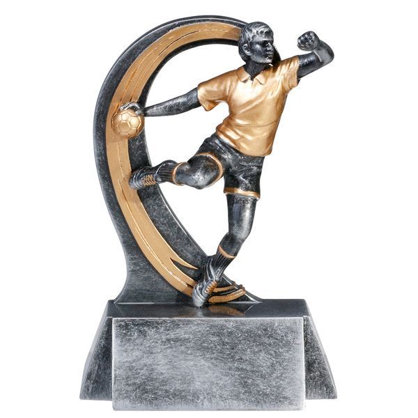 Resin figure handball male .H.180mm