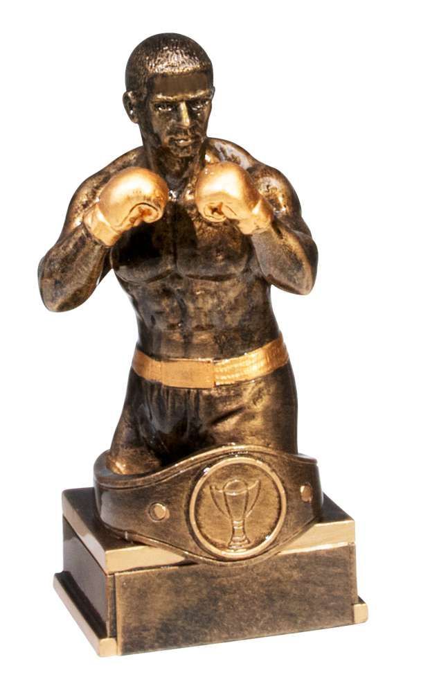 Resin figure boxing champion H180mm