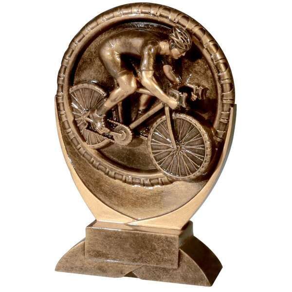 Resin figure cycling H. 170mm