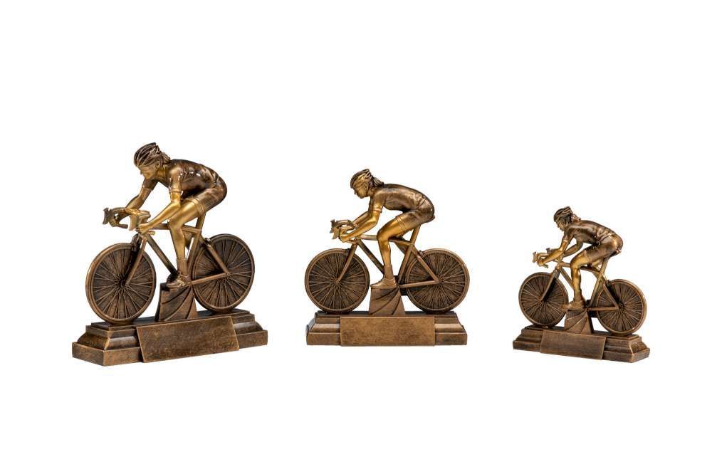 Resinfigure Cycling 1 vrouw