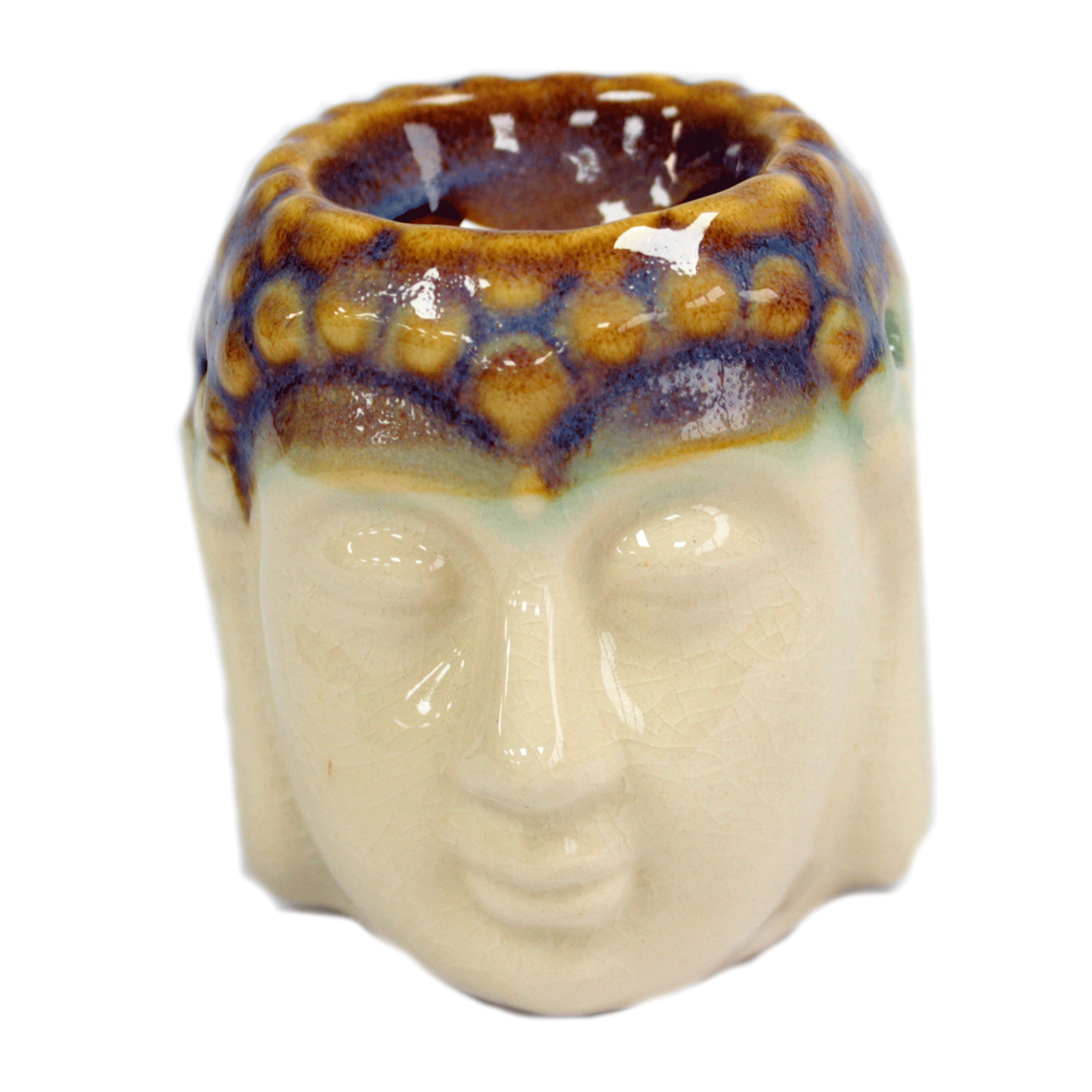 Buddha Oil Burner - Ivory &amp; Mint