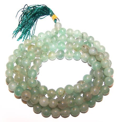 108 Bead Mala - Green Aventurine