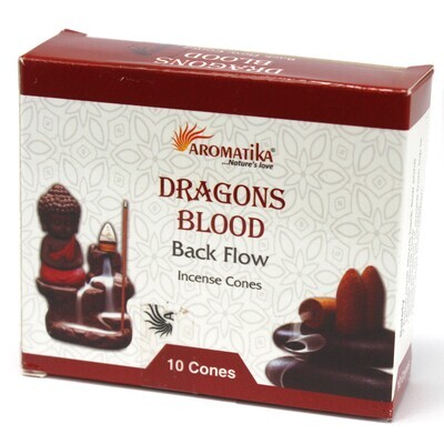 Aromatica Backflow Incense Cones - Dragons Blood