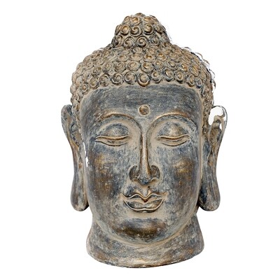 48cm Sandstone Look Buddha Head