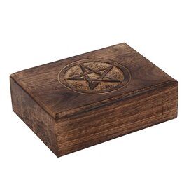 7x5in Pentagram Tarot Card Box