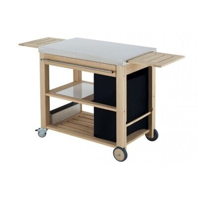 Supplement houten kar i.p.v. inox kar