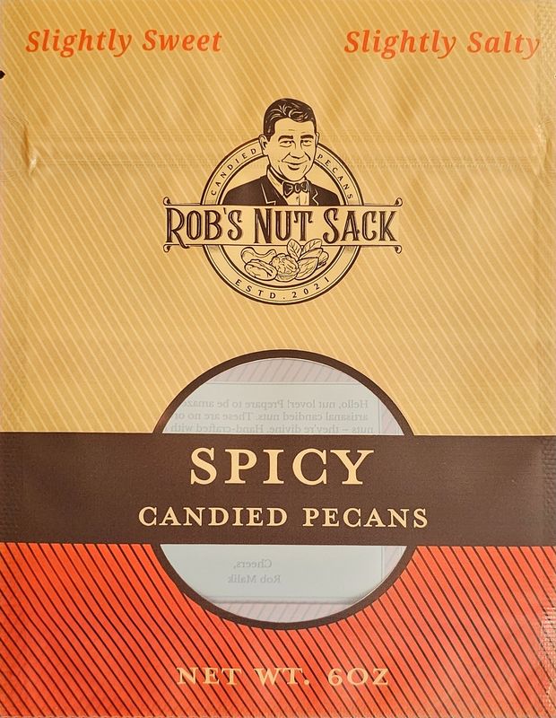 Spicy Candied Pecans - 6oz Spicy Candied Pecans - 6oz