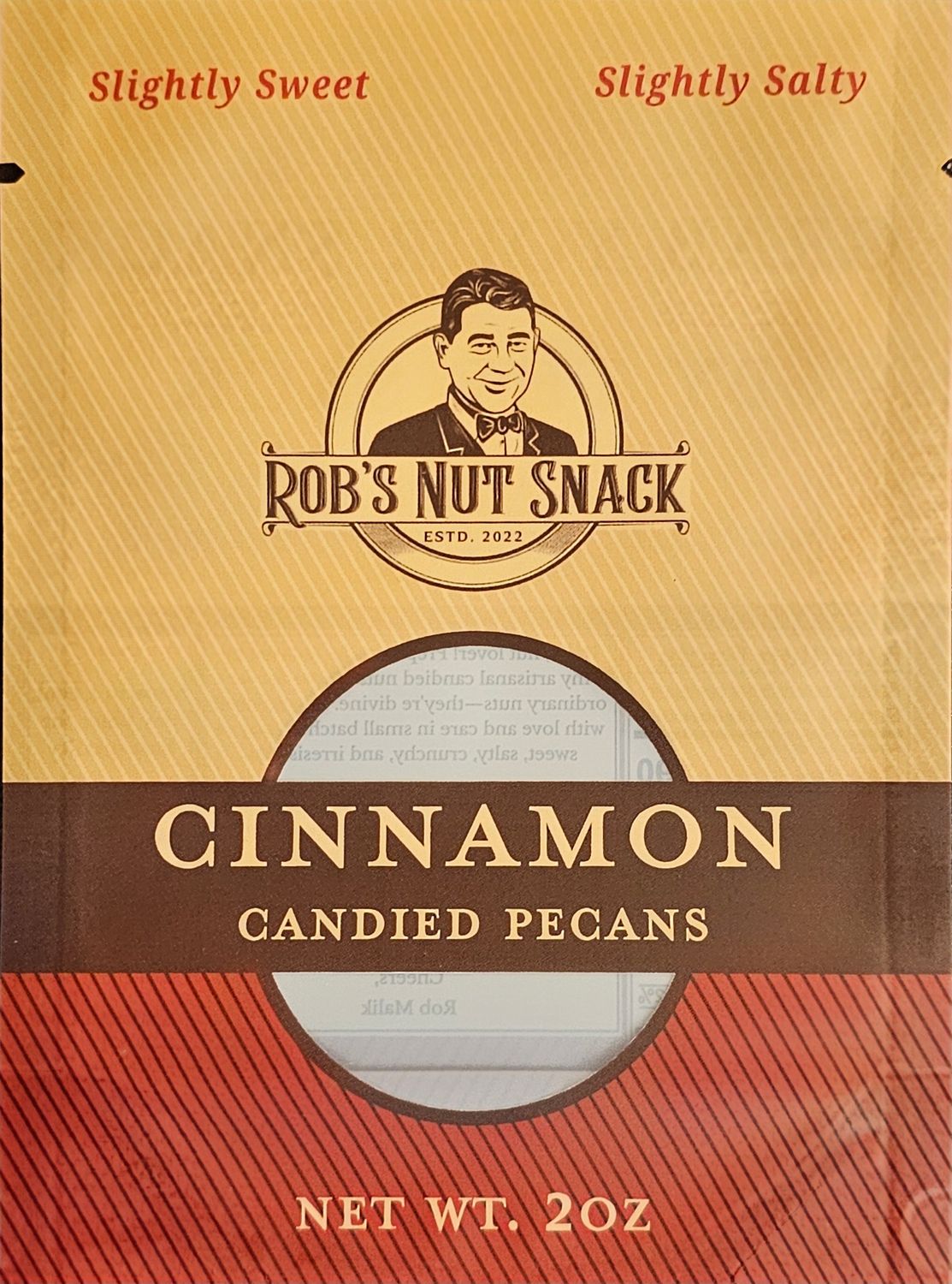Cinnamon Candied Pecans - 2oz Cinnamon Candied Pecans - 2oz