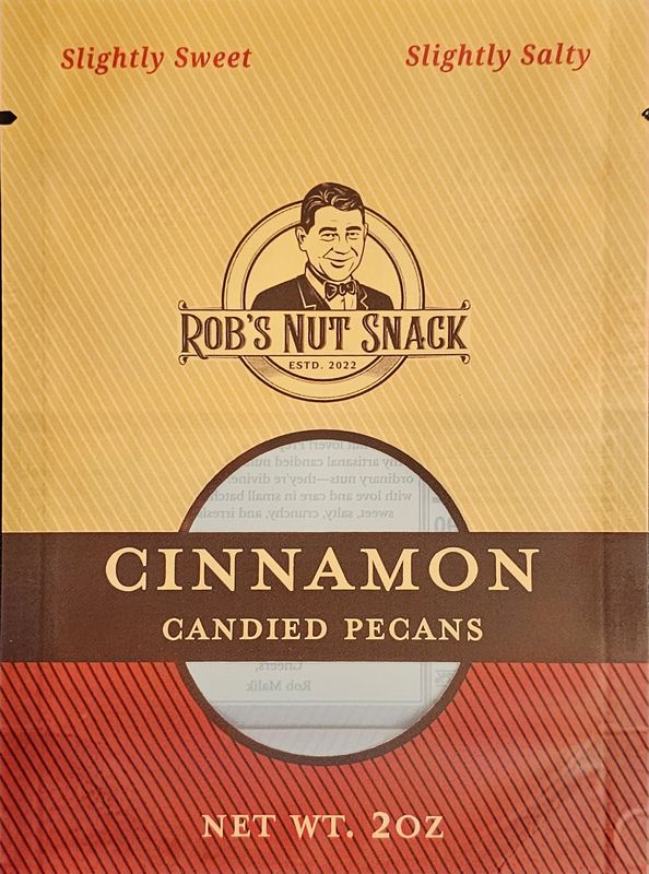 Cinnamon Candied Pecans - 2oz Cinnamon Candied Pecans - 2oz