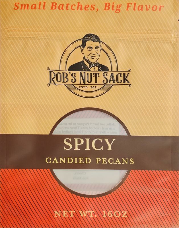 Spicy Candied Pecans - 16oz Spicy Candied Pecans - 16oz
