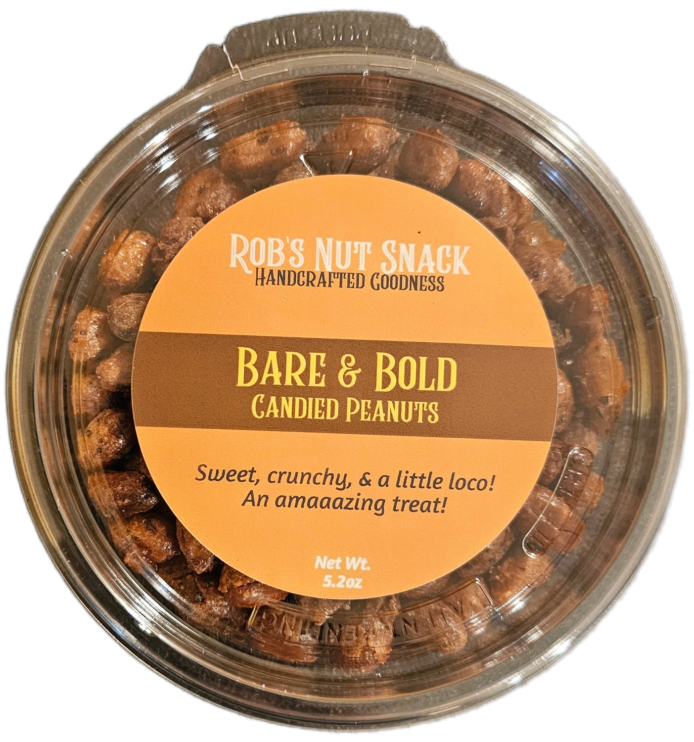 Bare &amp; Bold Candied Peanuts - 5.2oz