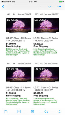 SMART LG OLED