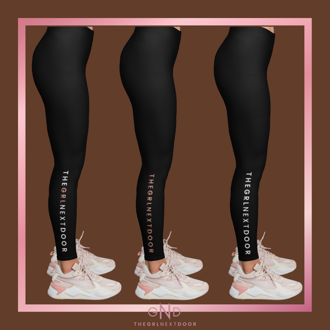 GND Black Leggings - Sizes 8-28 - 3 Designs