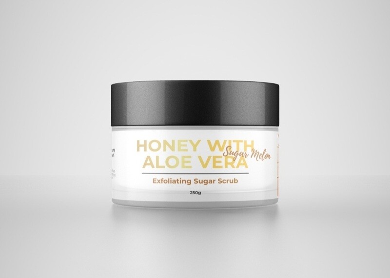 Honey with Aloe Vera Sugar Scrub
