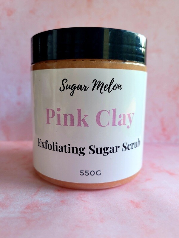 Pink Clay Sugar Scrub