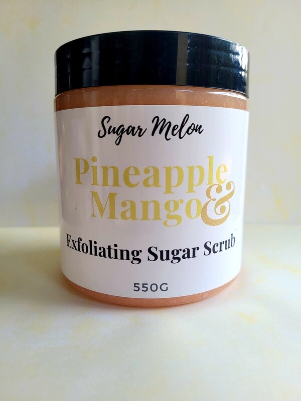 Pinapple and Mango Sugar Scrub