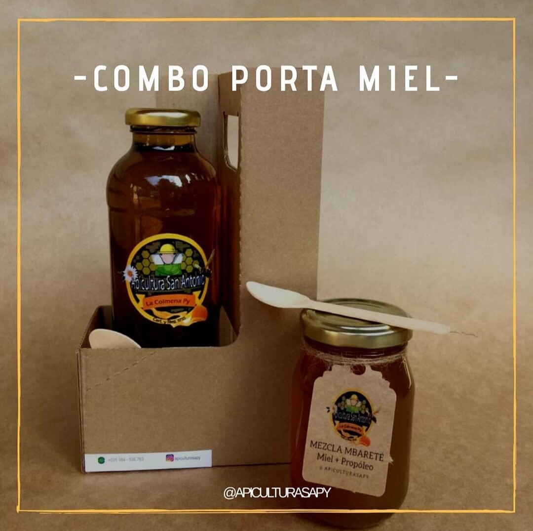 Combo porta miel