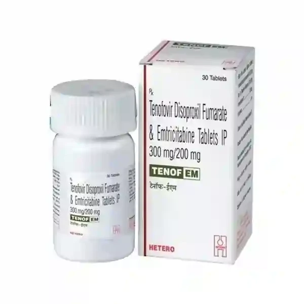 Tenof EM (テノフEM)【業界内最安値を実現】Tenof EM (テノフEM) 1ボトル30錠(30日分)ツルバダジェネリック HIV予防【送料無料】お買い得
表示されている金額には、税金、送料を含みます。
ツルバダのジェネリック医薬品で、エムトリシタビン200mg及びテノホビルジソプロキシルフマル酸塩300mgの配合薬で、ツルバダと同じ薬効成分です。
米国食品医薬品局(FDA)など多くの機関にて認可済です。
数量、並びに服用方法:1ボトル30錠(30日分)/ 1日1回1錠を服用
Hetero Healthcare社製造のツルバダジェネリックです。
