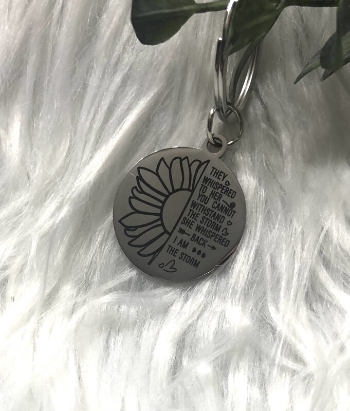 I am the Storm Keychain