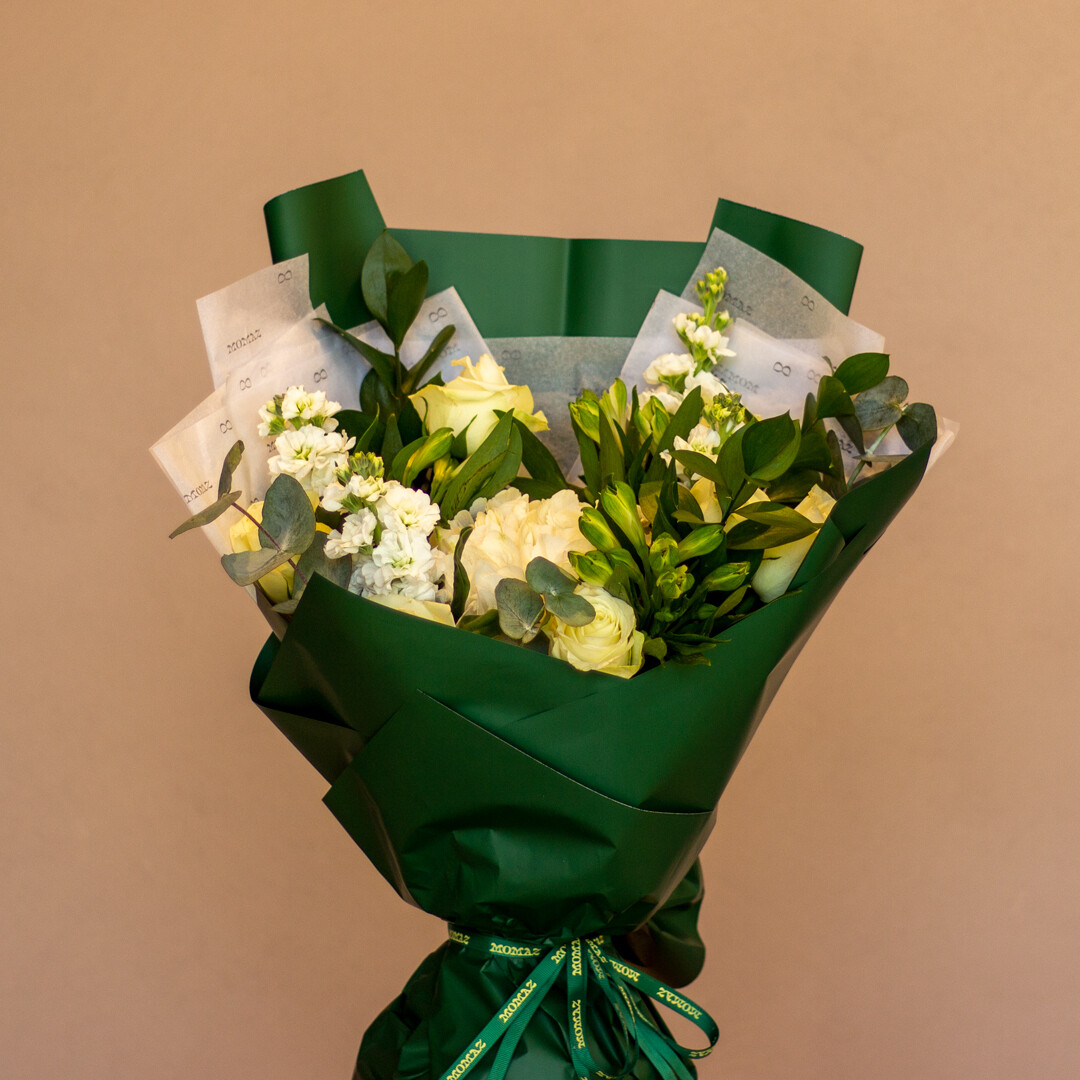 White Green Bouquet