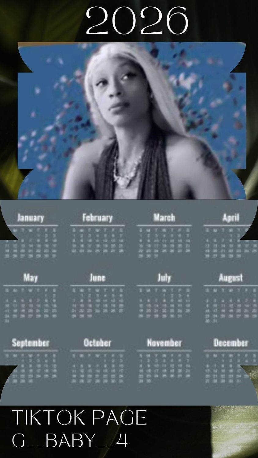 2026 Collage Lingerie Calendar Tiktok Influencer G__BABY__4 2026 Collage Lingerie Calendar Tiktok Influencer G__BABY__4