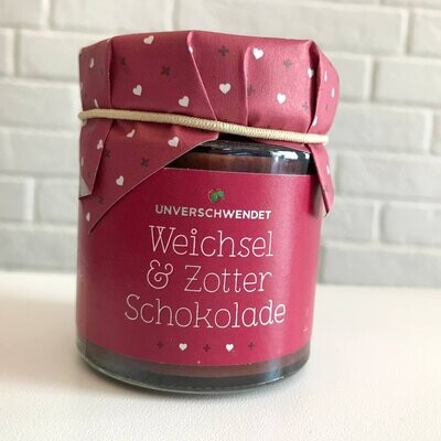 Weichsel & Zotter Schokolade Brotaufstrich, 130g