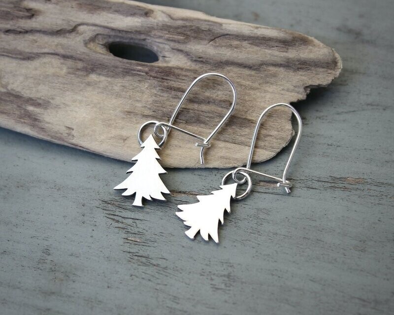 Christmas Tree Drop Earrings