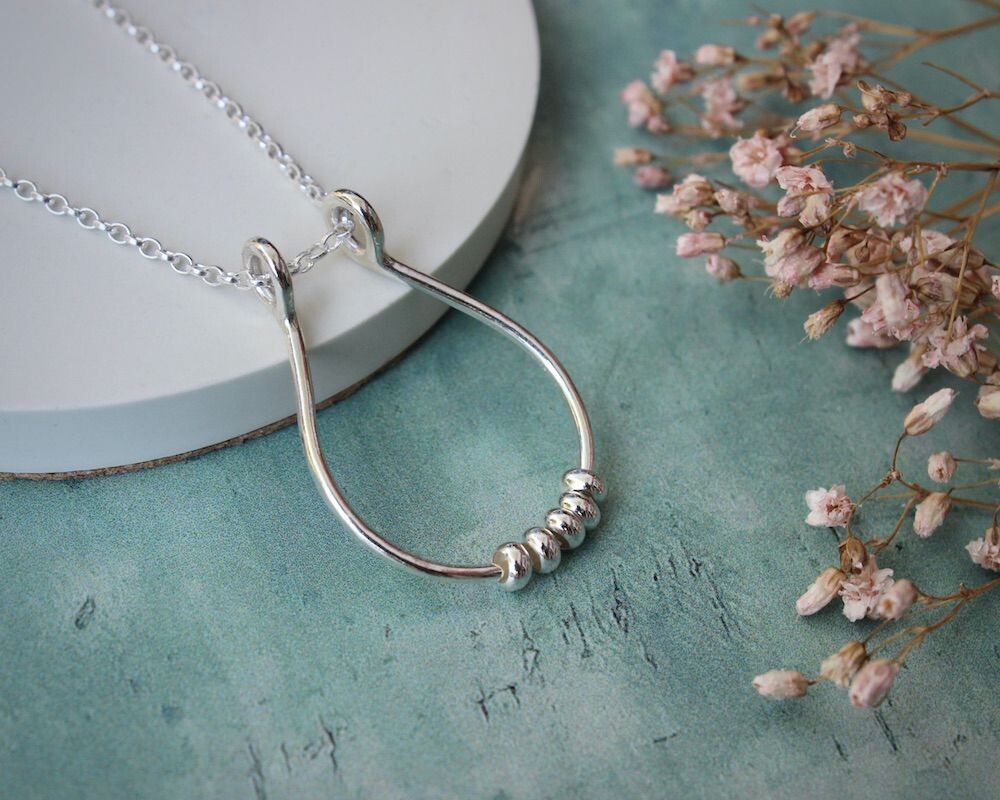 Silver Ring Holder Keeper Necklace Pendant Jewelry For Women Wife  Girlfriend - Walmart.ca