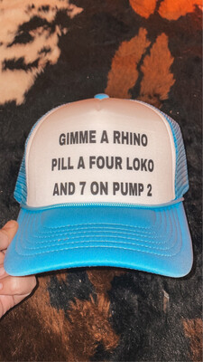 Rhino Pill Trucker Hat