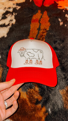 Cow Trucker Hat