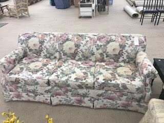 Lazy boy floral couch