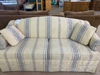 Comfy Striped Couch
