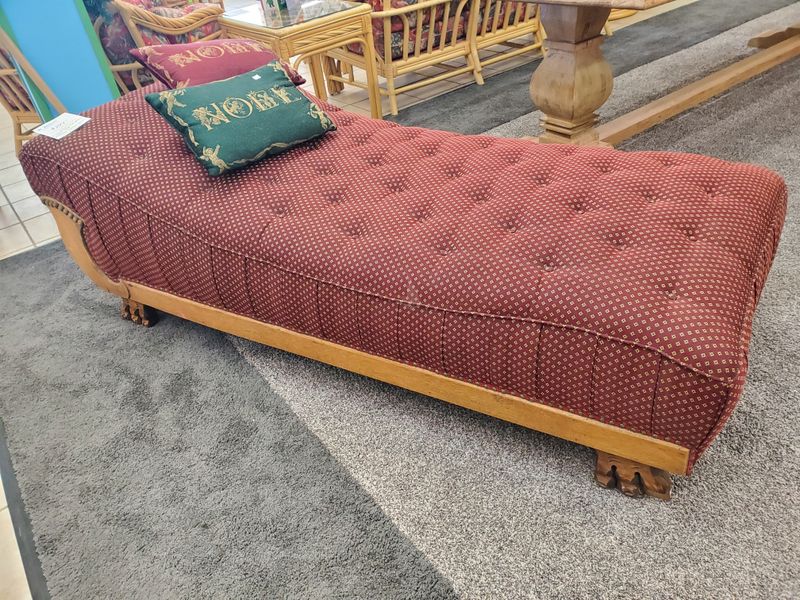 Fainting couch *from Hegeler Carus Mansion