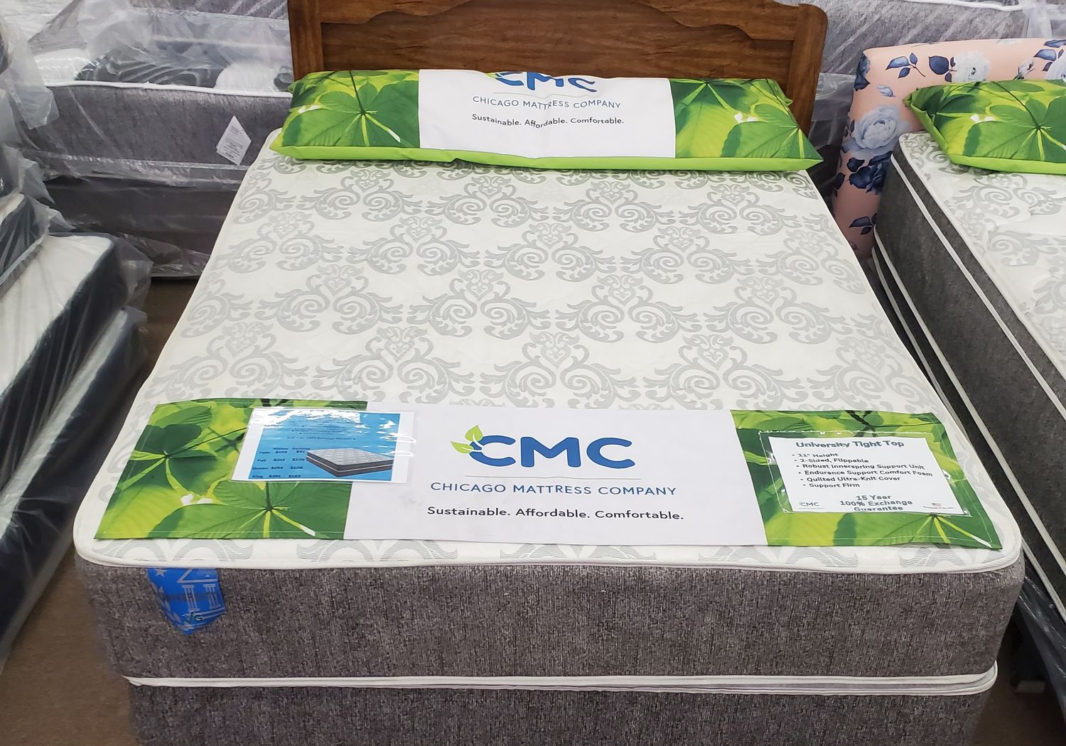 University twin mattress
