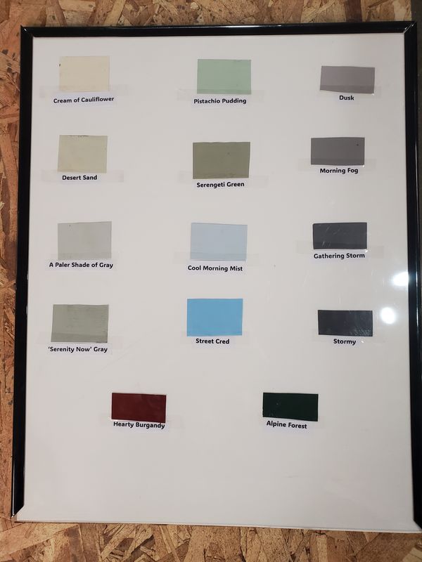 1 Gallon mixed paint