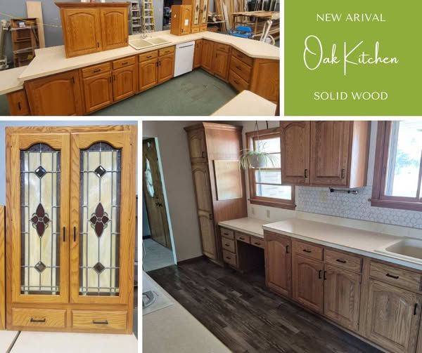 Oak Kitchen- Solid Wood