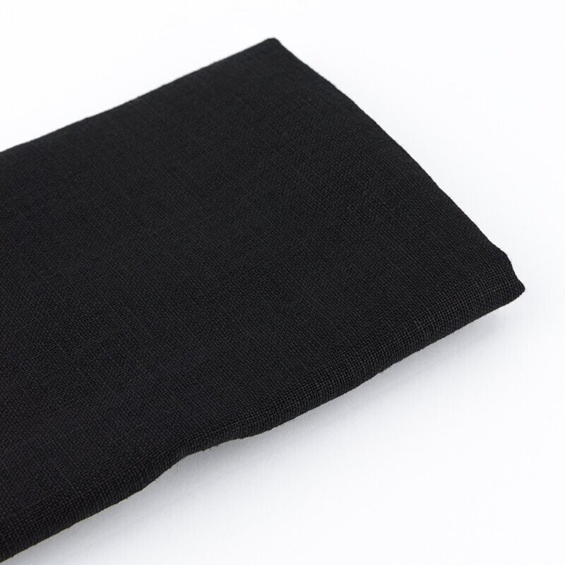 100% Linen BLACK