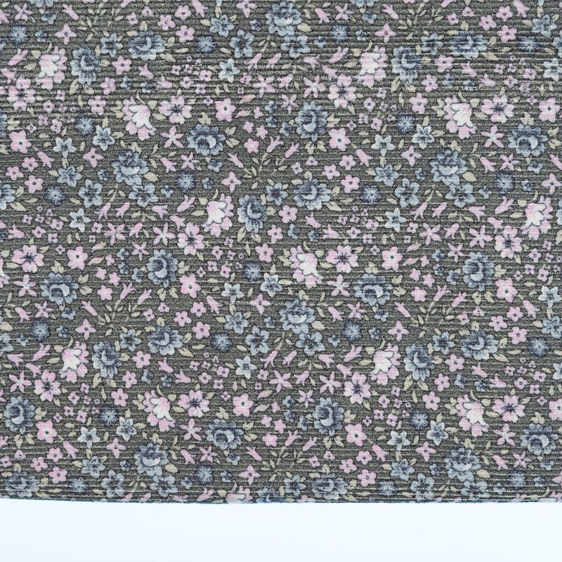 100% Cotton Micro Coorduroy Velvet printed