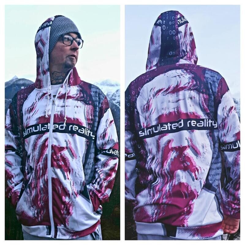 Simulated Reality lightweight hoodie