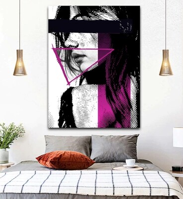 "The Future" graphic canvas wall art