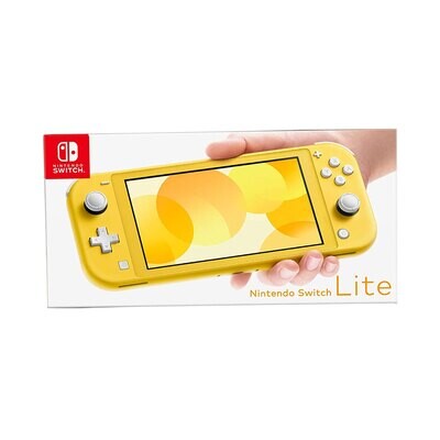 Modded Nintendo Switch Lite Yellow