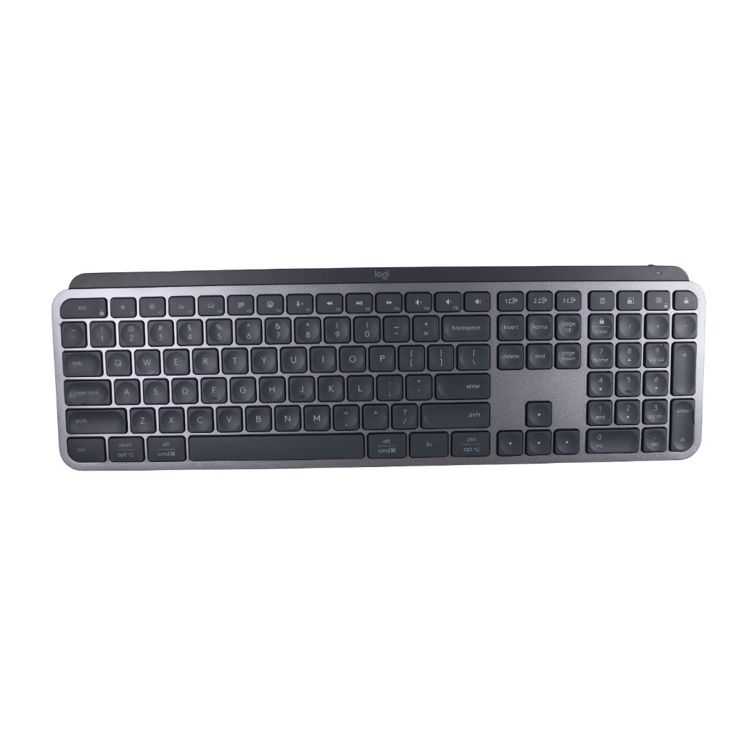 Logitech MX Keys S Wireless Keyboard – Mint Condition Full Set + Silicone Keyboard Cover Logitech MX Keys S Wireless Keyboard – Mint Condition Full Set + Silicone Keyboard Cover