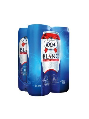 1664 Blanche aux Fruits 4-pack