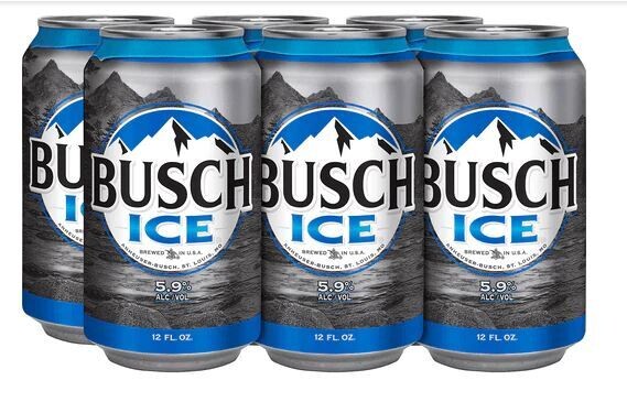 Busch ice 6-pack