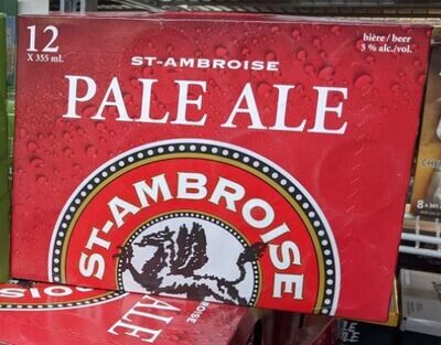 St-Ambroise Pale Ale - Caisse de 12