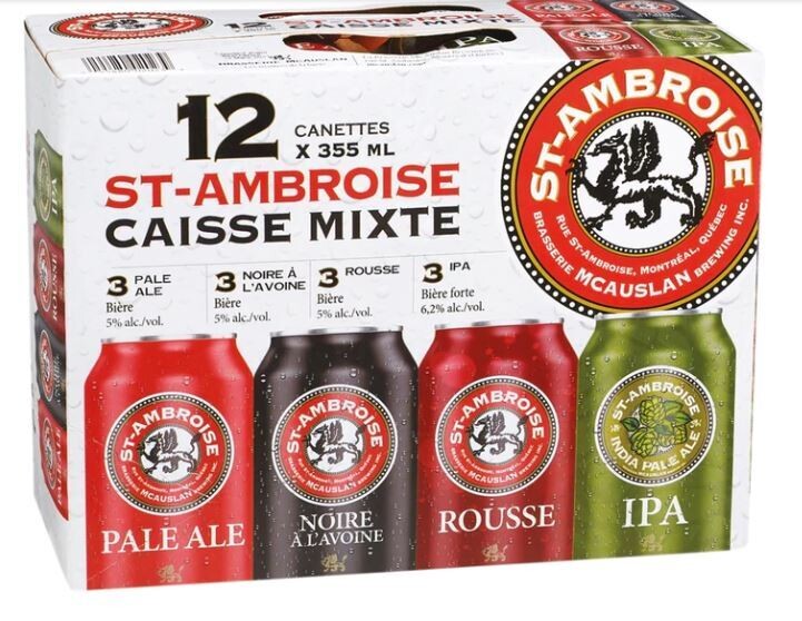 St-Ambroise Mixte - Caisse de 12