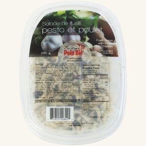 Salade Fusili Pesto et poulet