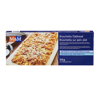 Bruschetta sur pain plat - M&amp;M