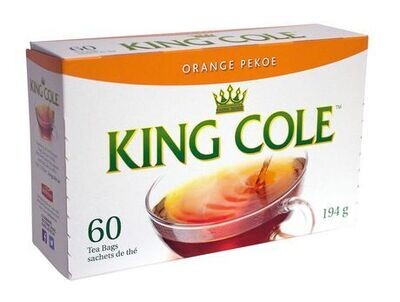 Thé 60 sachets King Cole