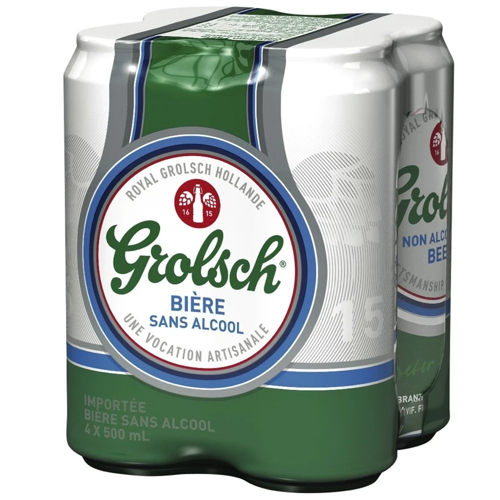 Grolsch sans alcool 4-pack